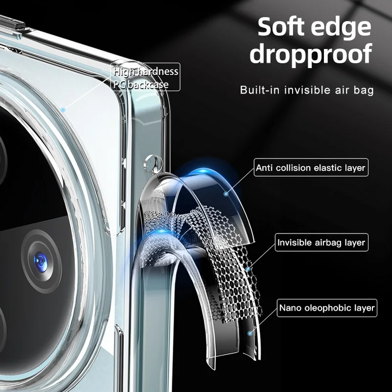 카메라 보호 투명 커버 휴대폰 케이스, VIVO X100 Pro x100 X90 Pro + X90 X80 X Note IQOO Neo 7 IQOO 12 Pro 8