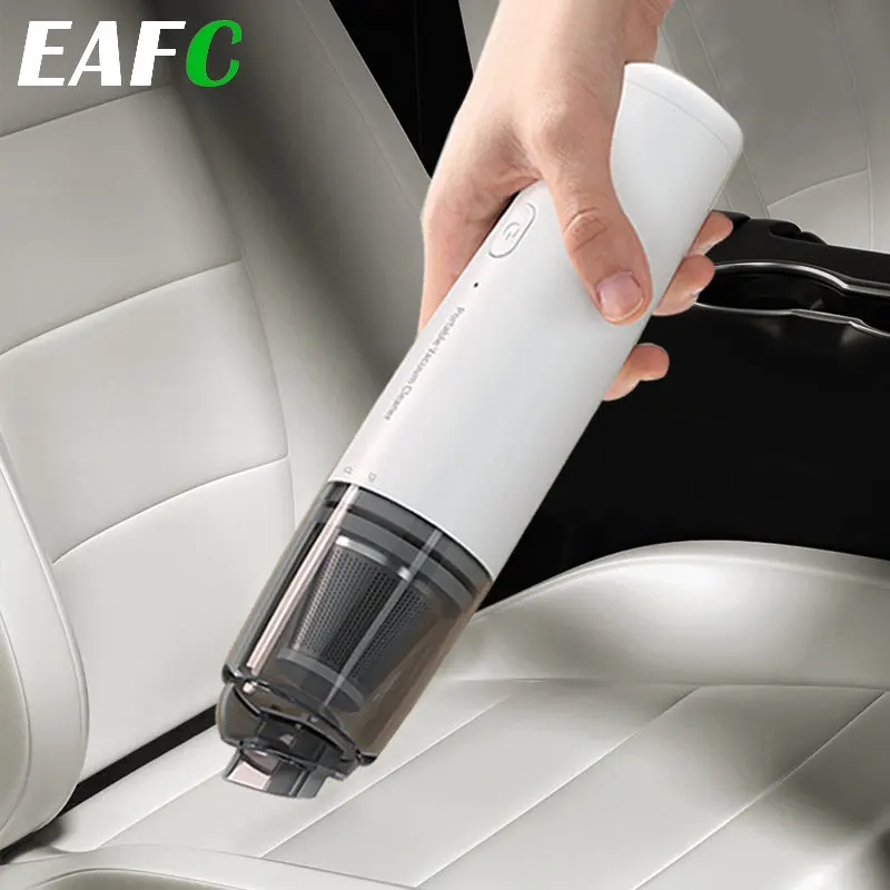 EAFC 6000Pa Car Vacuum Cleaner Wireless Vacuum for Automotive Home PC