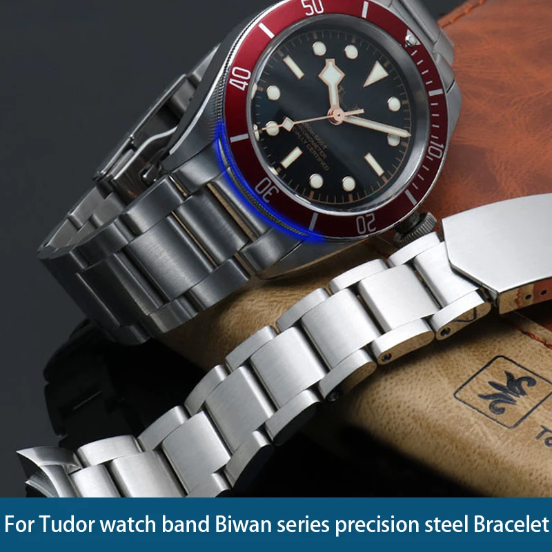 Cinturino In Acciaio Inossidabile Massiccio Da 22Mm Per Tudor Black Bay 79230 79730 Heritage Chrono Cinturino In Metallo Cinturino Da Polso Da Uomo