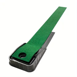 Deluxe Golf Putting Practice Mat (Green)