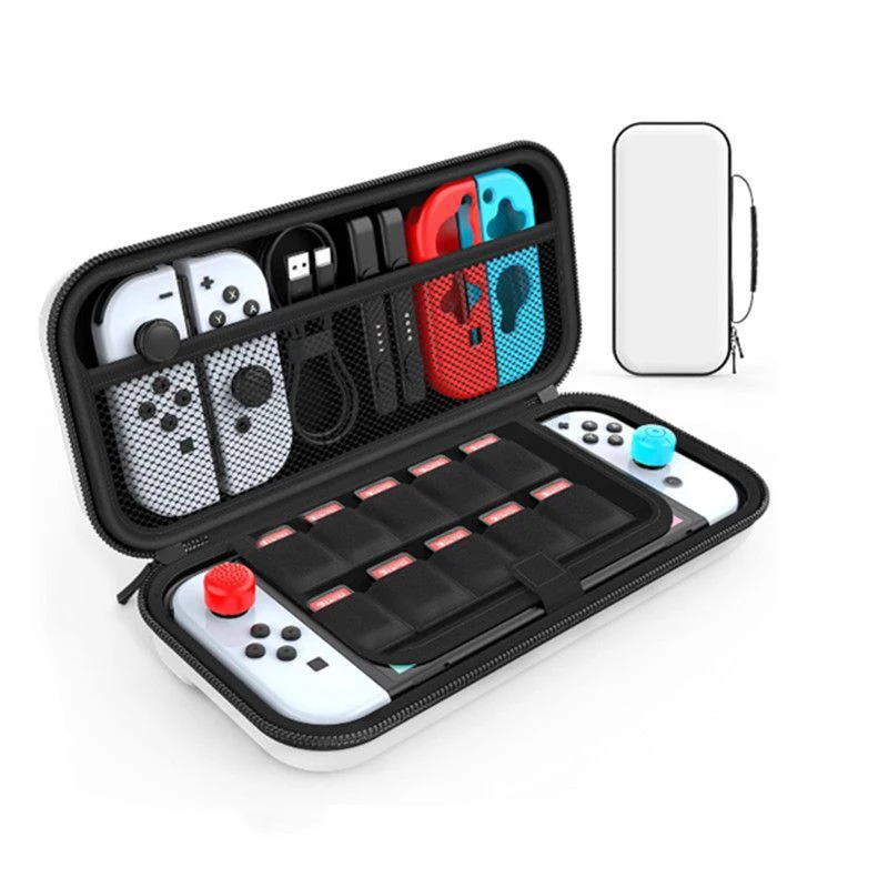 Nintendo Switch Cord Storage Bag Portable Waterproof Hard Case Protection Nintendo Switch Gaming Machine Storage Bag Accessories
