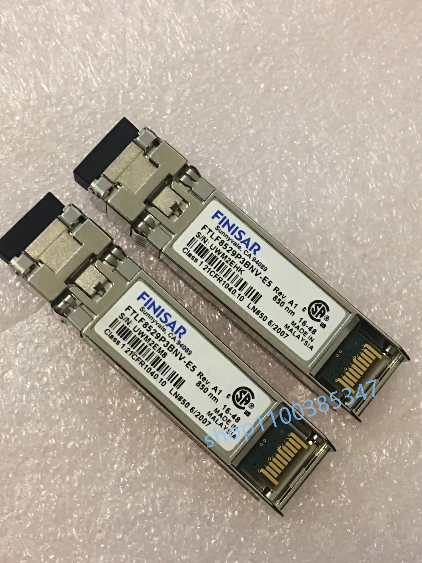 FTLF8529P3BNV-E5/Finisar SFP 16g switch module/16GB Multimode Dual Fiber Transceiver Module/finisar 16g transceiver sfp finisar optical fiber 16gb ftlf8529p4bnv e5 019078045 16g 850nm 100m sfp multimode dual fiber switch module 16gb transceiver