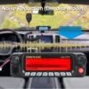 HIROYASU CQ-7373 Amateur Mobile Transceiver 50W 100Ch Air Band Rx VHF UHF Dual Band Tx Front Panel Detached Car Walkie Talkie 4