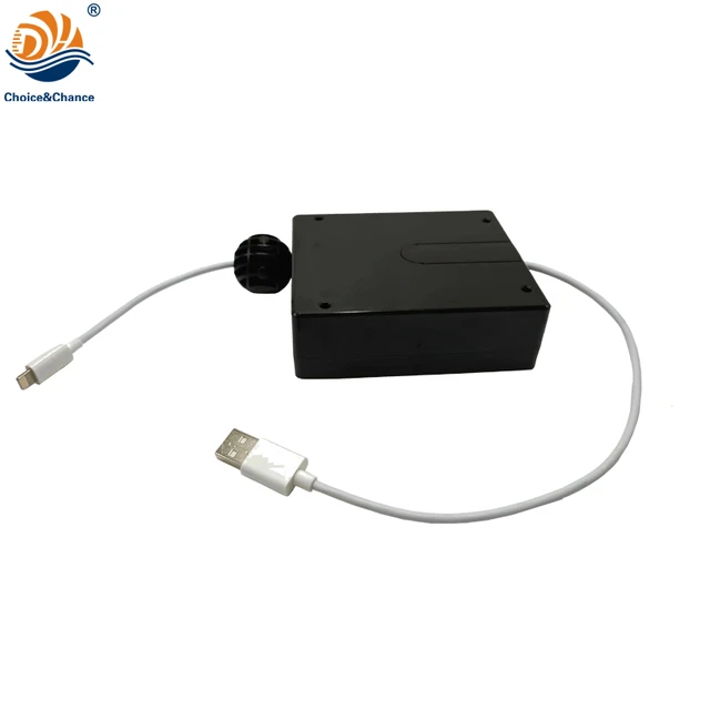 2023 DYH-1816 2-3m Secure retractable usb cable reel with USB end -  AliExpress