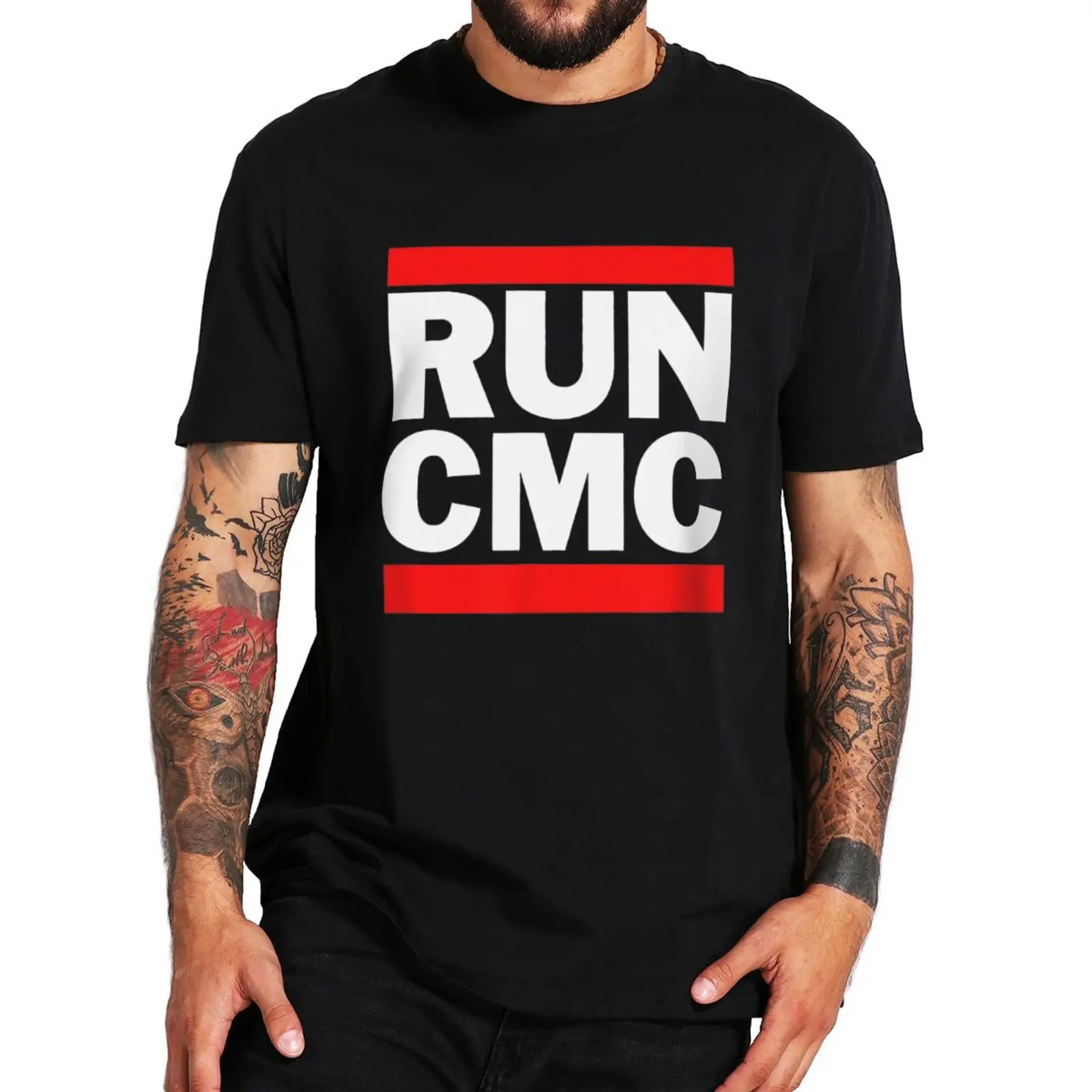 

Run CMC T Shirt San Francisco 100% Cotton T-Shirt EU Size Tops Tee