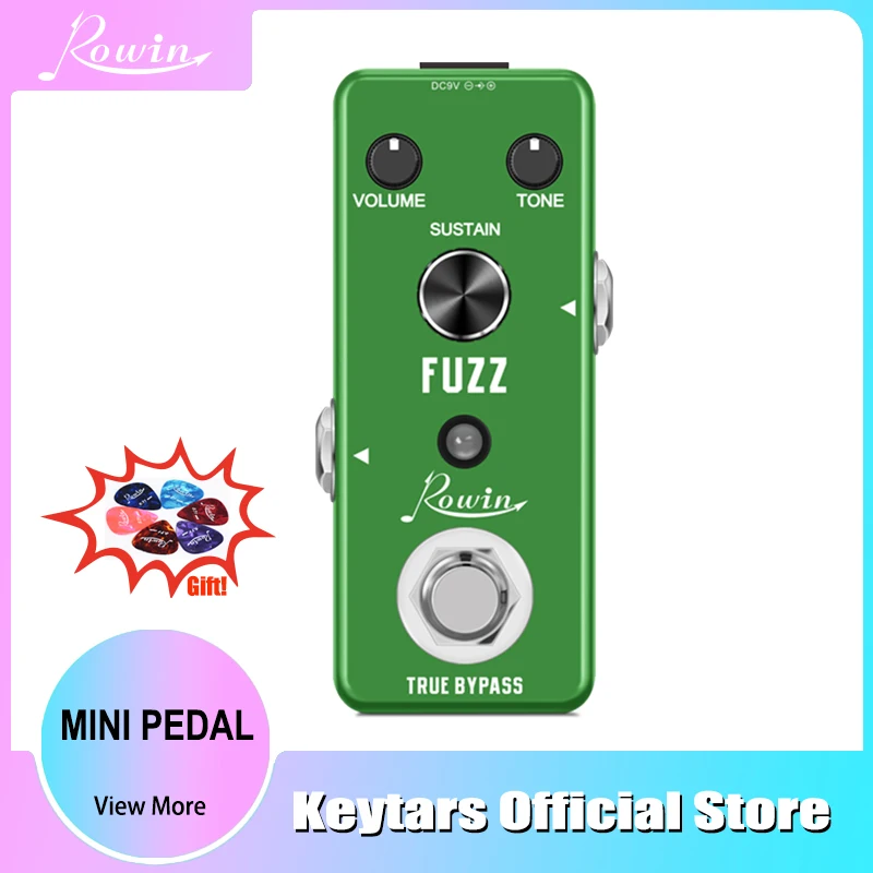 Fuzz Guitar Effect Pedal Fuzz Pedal Guitar Rowin Bass Fuzz Pedals