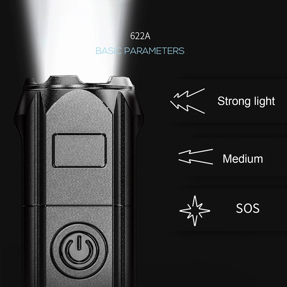 Waterproof Portable Flashlight for Camping Hiking Outdoor