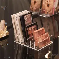 Acrylic Compact Eyeshadow Palette Organizer Display Tray Storage Box Cosmetics Makeup Rack Holder Drawer Organizer 7 Grid 1