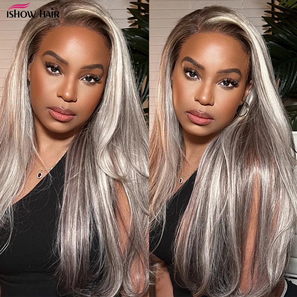 P18/613 Highlight Blonde Body Wave Lace Front Wig 13x4 Glueless Blonde HD Lace Frontal Wig Brazilian Colored Hair Wig For Women