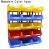 Tool Storage Box Pegboard Screw Parts Case Organizer Wall-Mounted Hardware Tool Parts Garage Workshop Storage Rack ToolBox 1