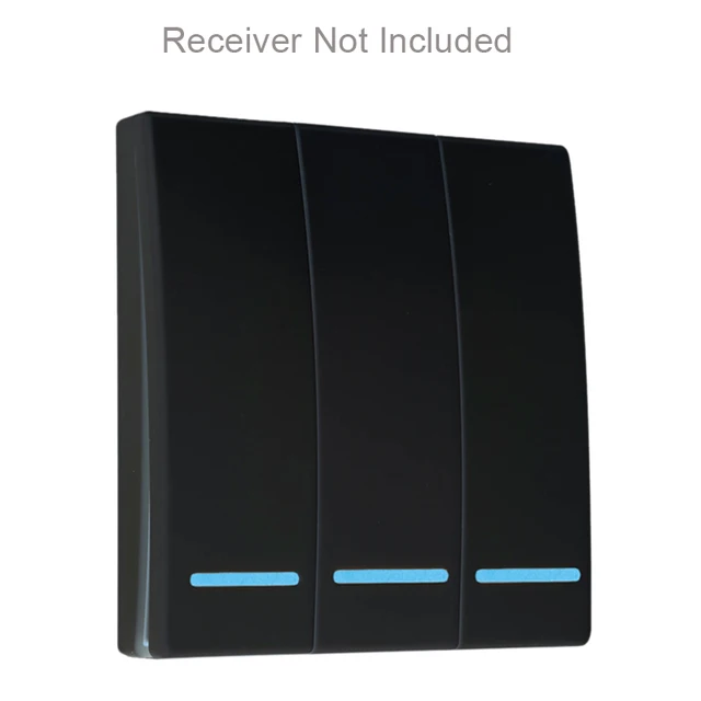 GERMA Wireless Remote Control AC 220V Receiver 86 Wall Panel Remote