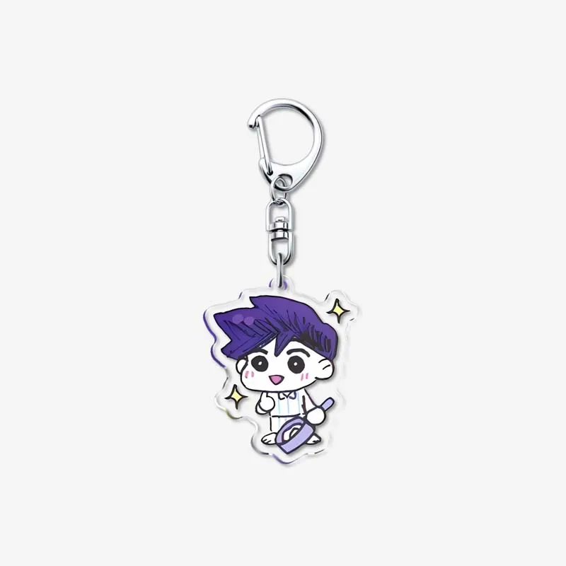 New Game Omori Pixel Acrylic Pendant Keychain Classic Basil Kel Sunny  Figures Key Chain Bag Charm Accessories Student Fans Gift - AliExpress