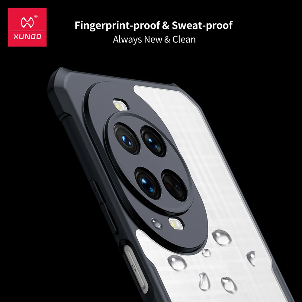 Xundd Airbag Shockproof Phone Case with Camera Protection, Acrylic+TPU Shell