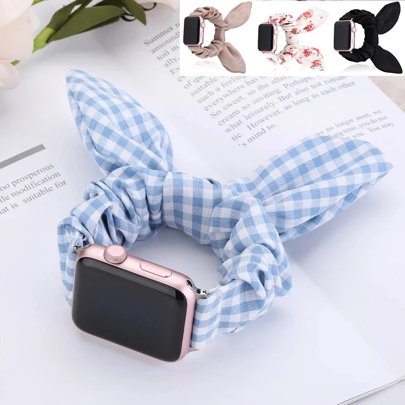 Elastic Fabric Scrunchie Bracelet Wristband
