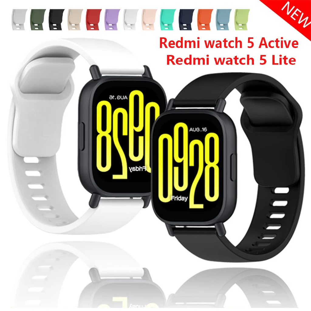 Premium Silicone Sport Strap for Smartwatch - Durable and Comfortable Wristband Accessory