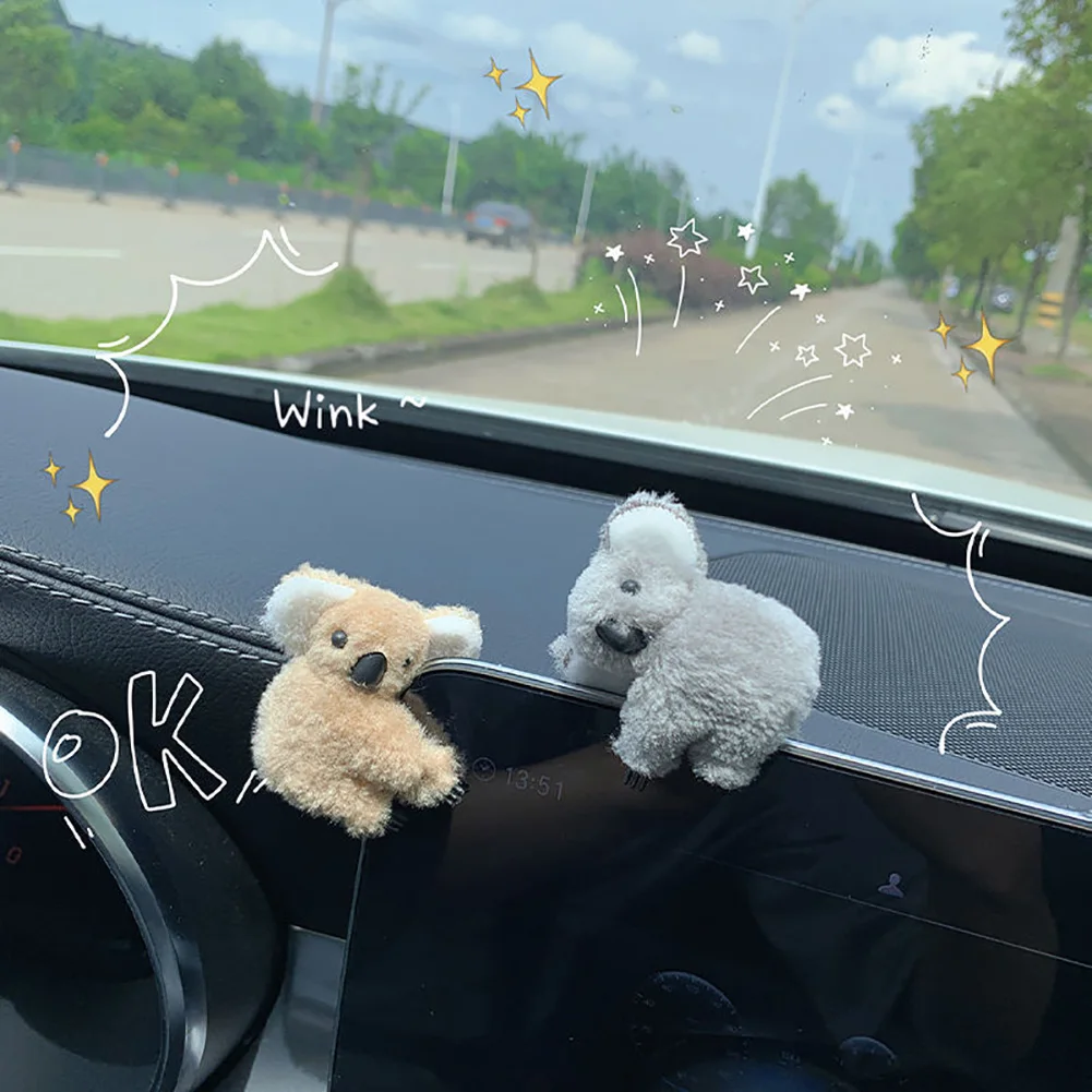 Plush Koala Car Interior Decoration Accessory Gift