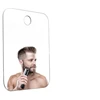 Acrylic Makeup Mirror Bath Shaving Pocket Travel Makeup Mirror Women Hand Mirror Bathroom Face Shave Shower Accessories 5
