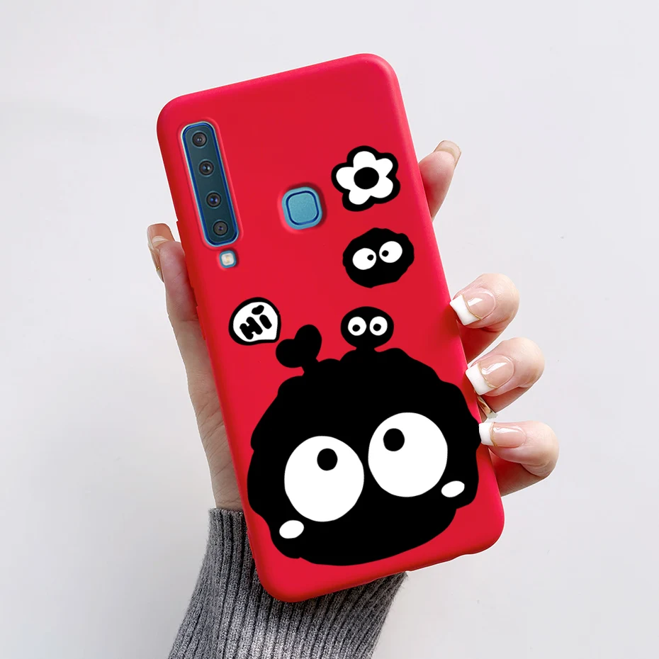 Stylish Painted Soft Silicone Shockproof Bumper Case for Samsung Galaxy A9 2018