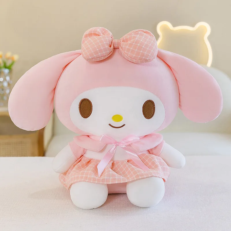 Miniso Sanrio Kuromi My Melody plush pillow Doll Plush Toy interior decoration ornaments sleeping pillow festival Gift 80cm 6