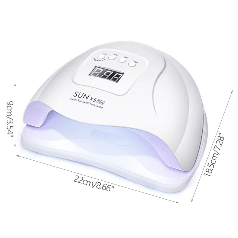 LULAA High-Quality Uv Led Lamp Fast Drying Nail Gel Polish Drying Lamp Professional Cabin Uv Led Nail Gel Nail Dryer Tools 6