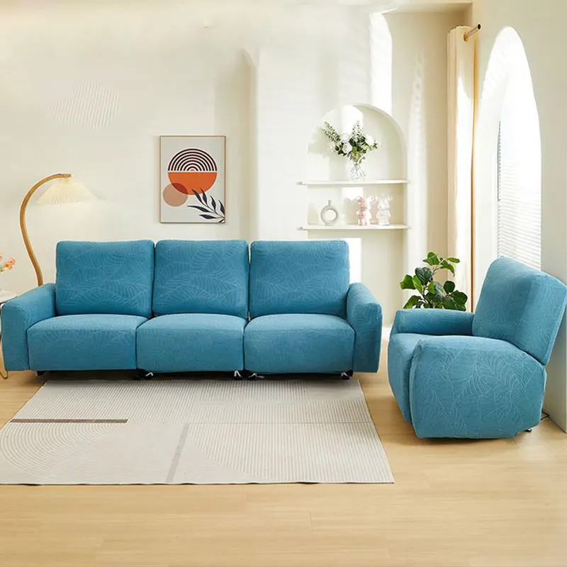 Waterproof Recliner Sofa Covers Elastic Jacquard Armchair Case Relax Chair Couch Slipcovers For Living Room Protecter 4