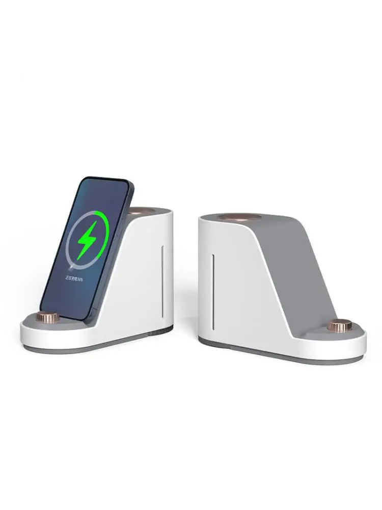 Wireless Charger 3 In 1 Mobile Phone 20W  Magnetic Fast Charging Set Smart Home Aromatherapy Humidifier