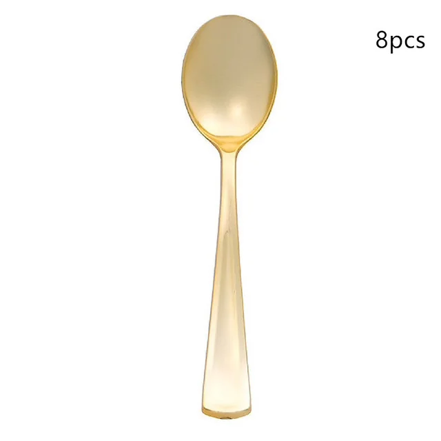 gold spoon 8pcs