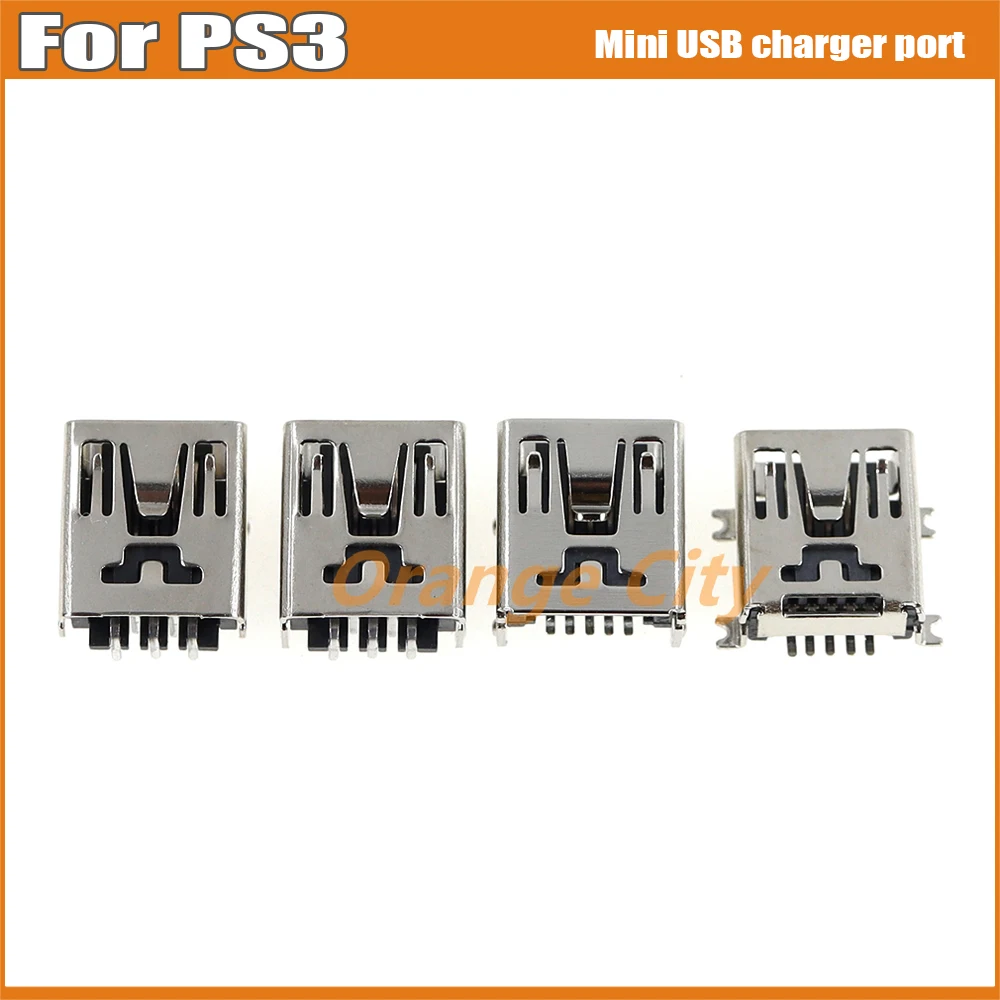 500Pcs Wireless Handle Mini Usb Charger Socket Adattatore Per Porta Caricatore Dati Per Controller Playstation 3 Ps3