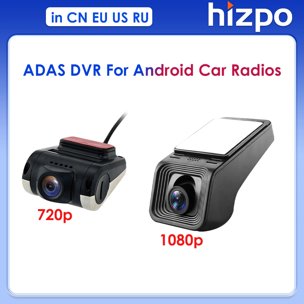 Hizpo Usb Adas Full Hd 1080P Car Dvr Dash Cam Nessuna Scheda Sd Adatta Solo Ai Nostri Stereo Android Nel Nostro Negozio