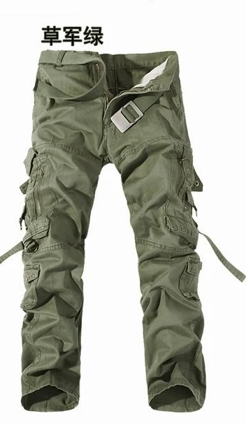 Men's multi-pocket wash overalls Men's baggy cotton pants Men's overalls men's pants cargo pants streetwear Cargo Pants
