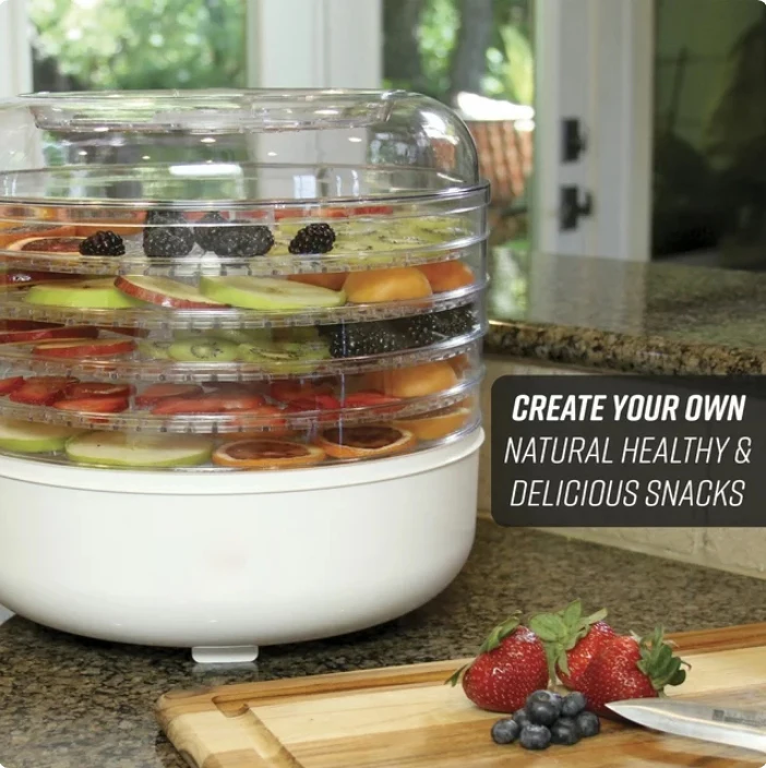 Ronco FD1005WHGEN 5-Tray Electric Food Dehydrator 2