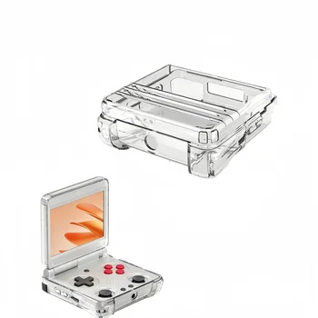 Custodia per console compatibile con Anbernic RG34XX SP, cover protettiva pieghevole a copertura totale per giocatori portatili