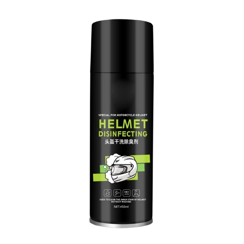 Helmet Foam Cleaner Inner liner Cleaning Dry Cleaning 450ml Shoes Deodorizer 450ml motorcycle helmet cleaner vehicle protective polishing care helmet