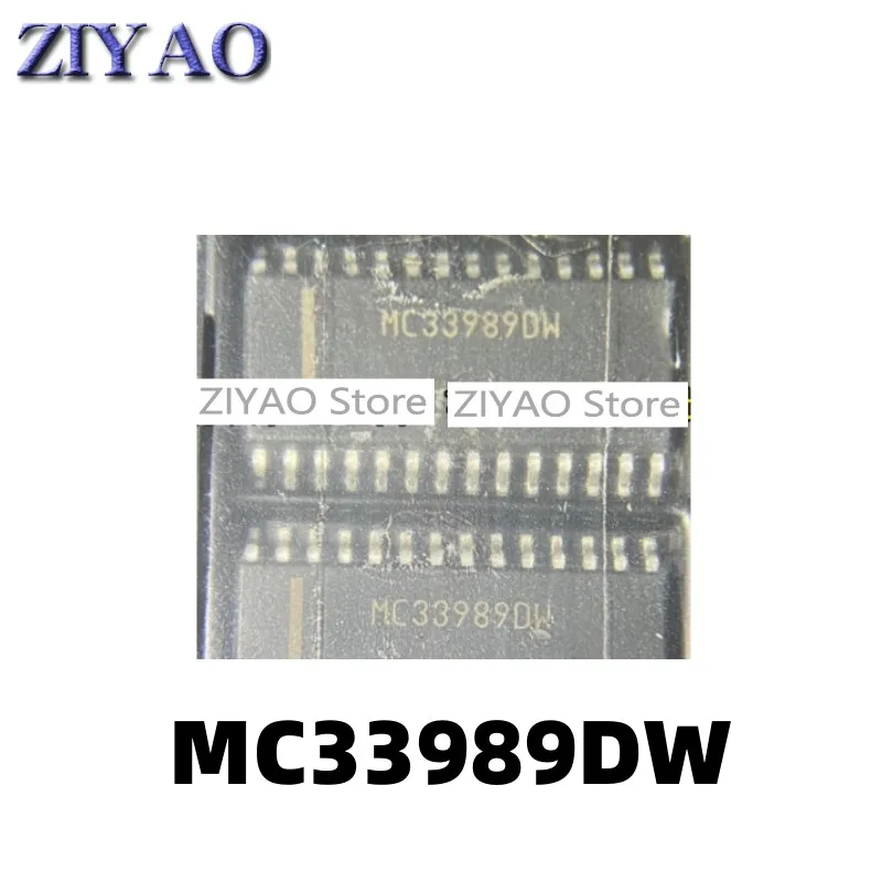 

5PCS MC33989 MC33989DW SOP-28 pin integrated circuit/commonly used vulnerable chip for automotive computer version