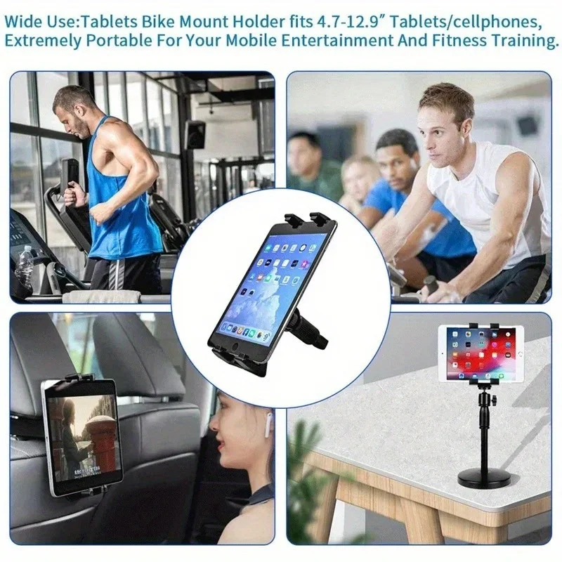 Universal Tablet Smartphone Holder Adapter Cell Phone Holder Tripod Component Holder Extension Clip IPad IPhone Stand