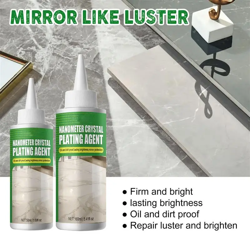 Nano Crystal Plating Agent Marble Polishing Nano Crystal Liquid To Repair Brightening Tiles Restoration Agent Coating Spray