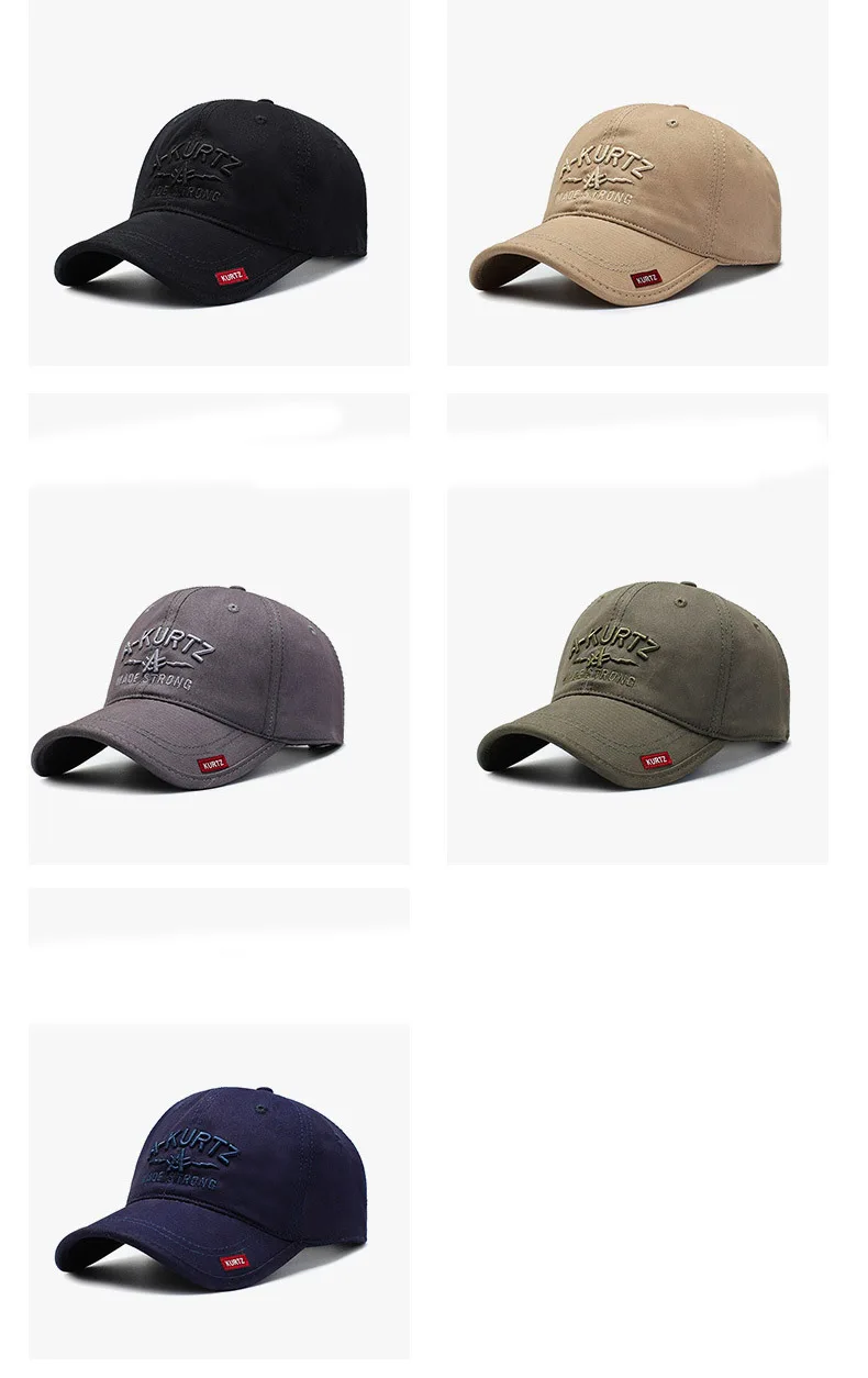 Frühlings-Neuheit: Trendige Baseballkappe für Herren im koreanischen Stil – Outdoor-Stickerei-Sonnenhut für Damen mit Sonnenschutz, Red Label Small A – Detail 3