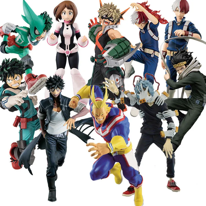 

Фигурка героя моя геройская Академия deku Аниме boku no Hero Академия Dabi экшн-фигурка химико Тога Todoroki Shouto bakugou модель игрушка