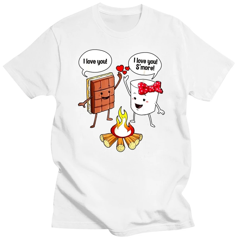 

Cute Kids Camping Gift Shirt I Love You Smore Boys Girls-Size S to 5XL-TOP GIFT