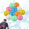 12 Pcs Magnetic Reusable Water Ball Quick Fill Balloons With Mesh Bag Magnetic Refillable Water Ball for Kids Outdoor Activities 4