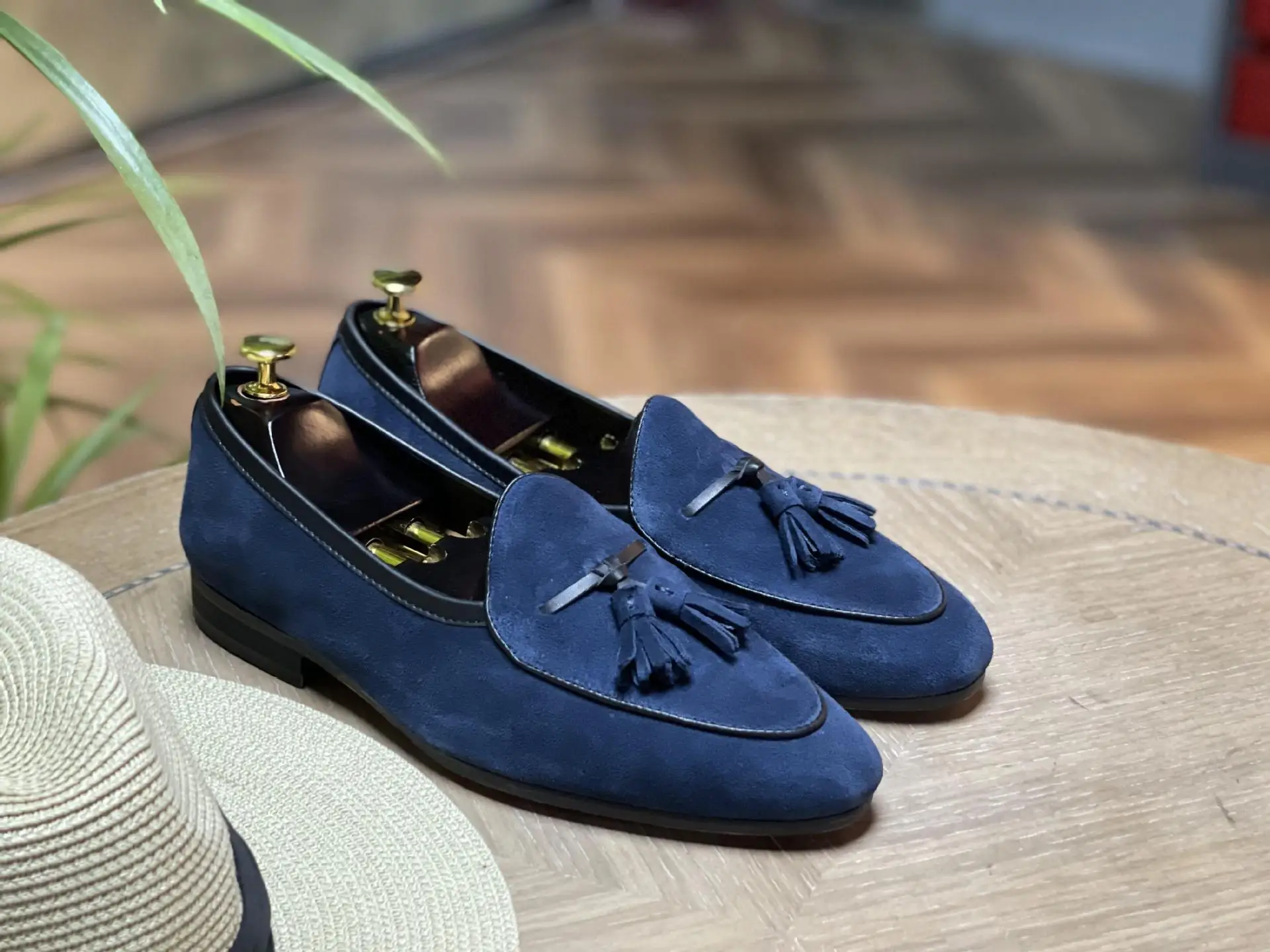 Genuine Leather Men Loafers Toe Cow Suede Low-heeled Tassel Slip-on Classic Wedding Business Casual Shoes - AliExpress