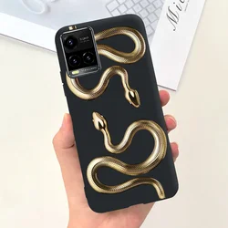 Cute Astronaut Duck Soft Silicone Phone Case for Vivo Y33s 4G (Case - c01)