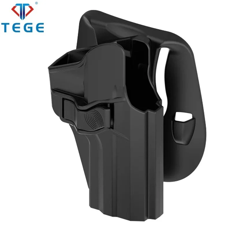 TEGE HK USP Belt Tactical Holster Black Paddle Left Hand Pistol Gun For Compact H&ampK | Спорт и развлечения