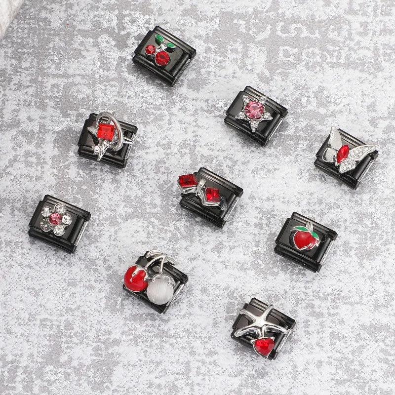 Bracelet Stainless Steel Charm Links Jewelry for DIY Making