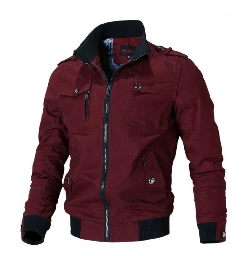 2021 nuova giacca da uomo giacca coreana casual da uomo giovanile colletto colorato primavera una giacca da giacca in cotone autunnale_voghion.com