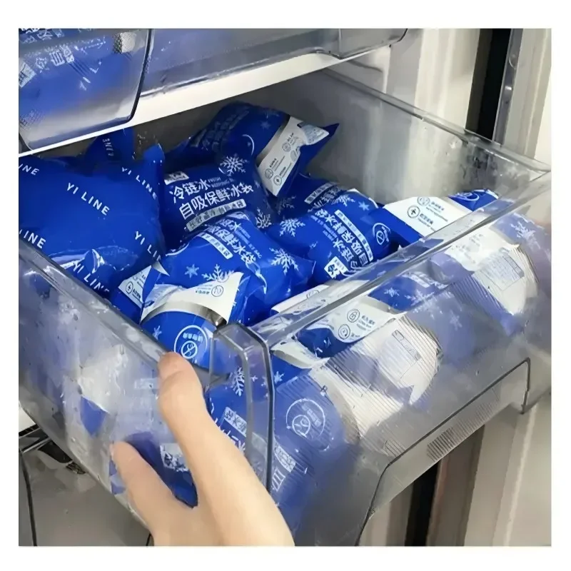 Ice Pack Self-Priming Ice Pack Bag Reusable Water Icing Cooler Bag Pain Cold Compress Drink Refrigerate Food Keep Fresh