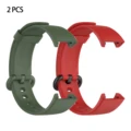 2PCS dark green-red