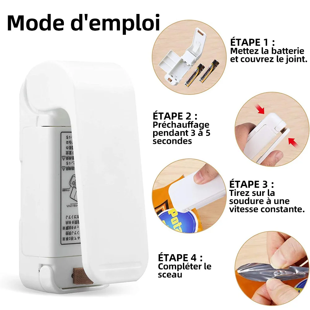 Mini Plastic Bag Machine Sealer - Image 3