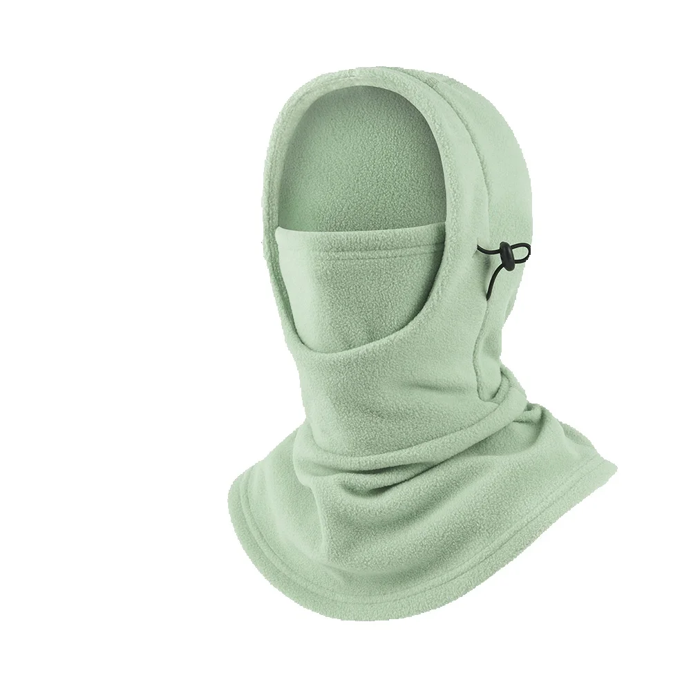 LazyZoom Ruidong Autumn Winter Warm Cycling Mask Outdoor Cold-Proof Fleece Hat Integrated Face Protection Adjustable Windproof_voghion.com