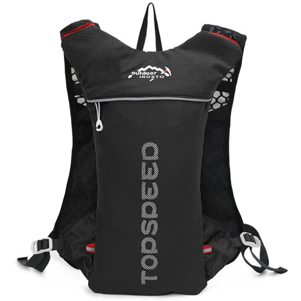 Mochila Ultra Leve Inoxto Trail Running, Colete de Hidratação, Maratona, Bicicleta, Bolsa de Água, 5L, 1.5L, 2L